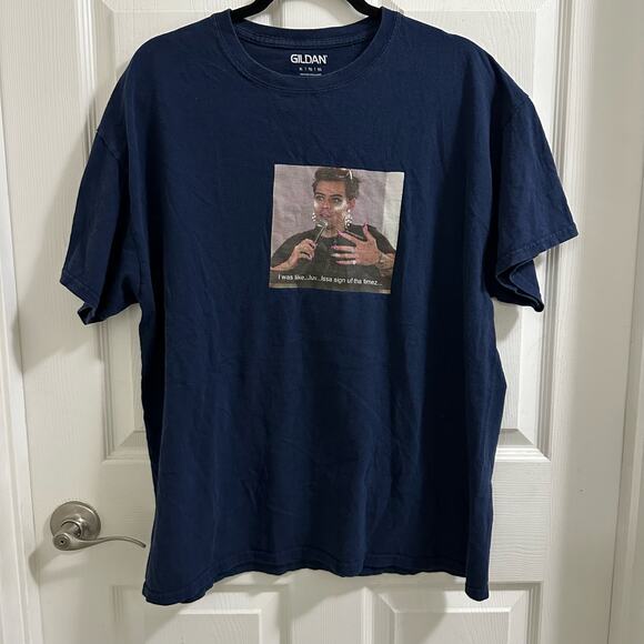 Other Other - 💥Sign of the Times Graphic T-Shirt Men’s unisex size XL Navy screen print